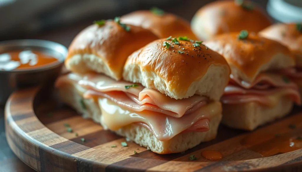 Ham and Cheese Hawaiian Roll