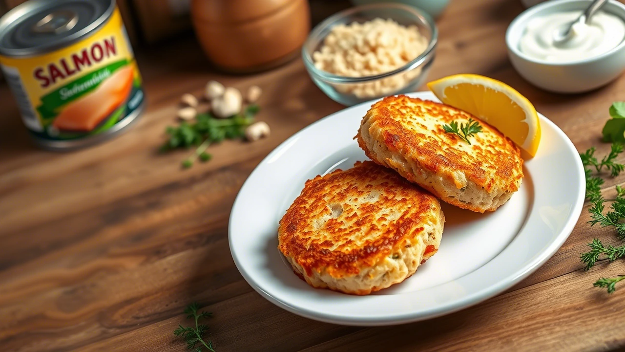 Old Fashioned Salmon Patties