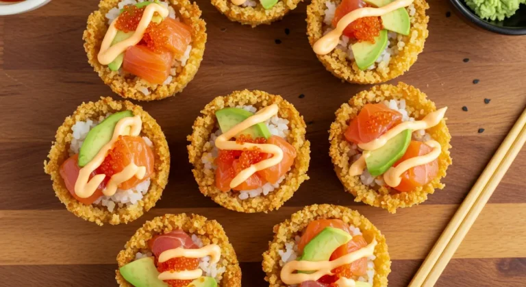 Muffin Tin Sushi Cups