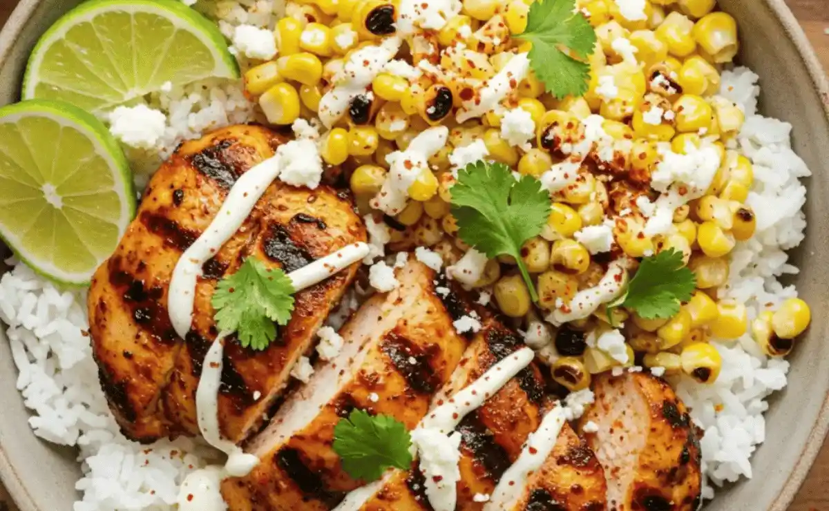 Street Corn Chicken Rice Bowl: A Flavor-Packed Meal