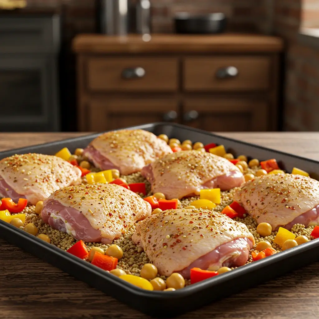 chicken-pilaf-traybake-step1