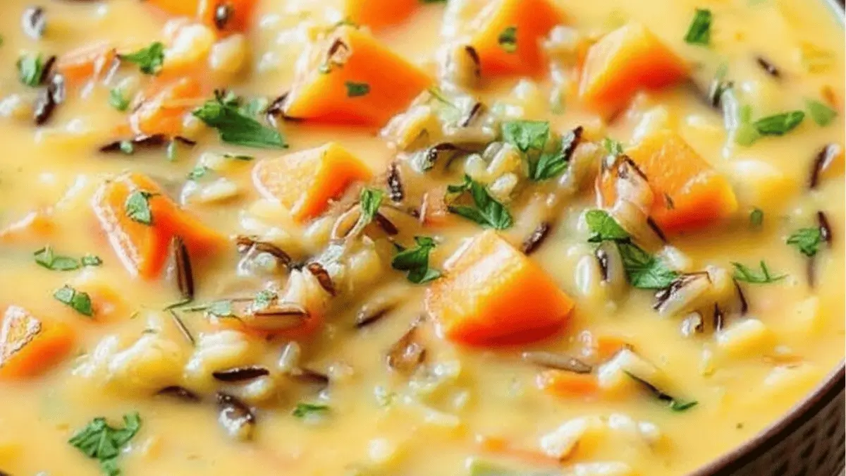 Creamy Chicken and Wild Rice Soup