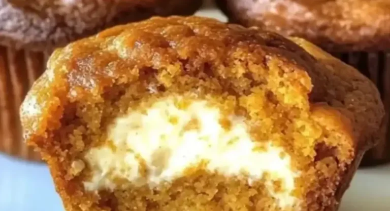 Pumpkin Cheesecake Muffins