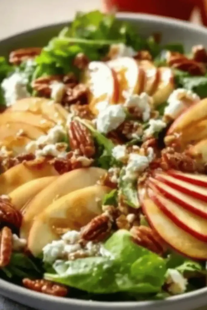 Autumn Harvest Honeycrisp Apple and Feta Salad recipe