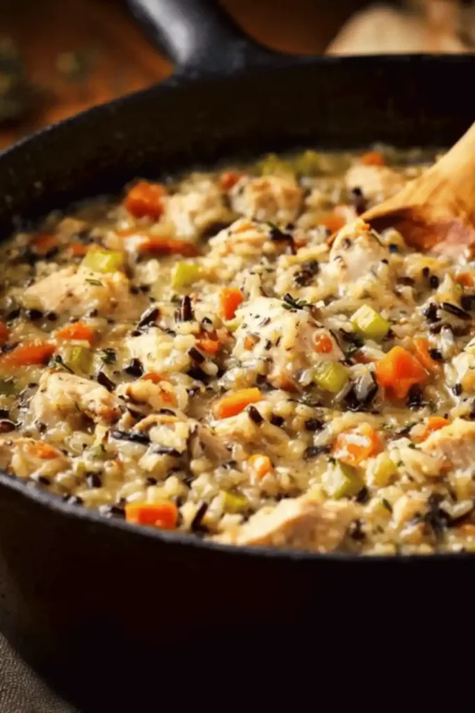 Chicken Wild Rice Casserole recipe