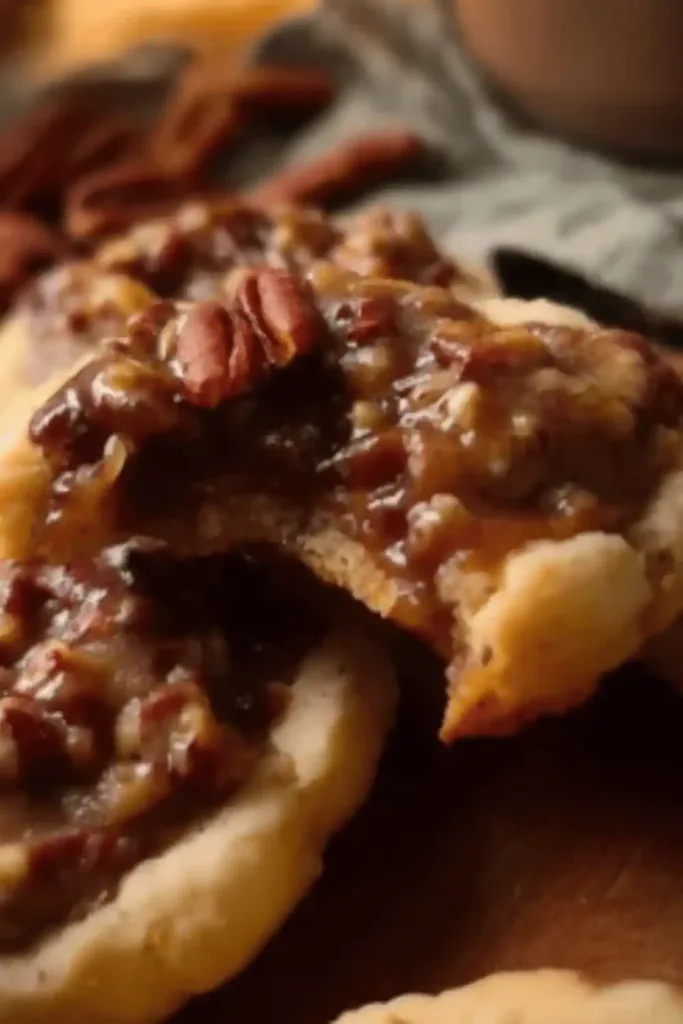 Crumbl Pecan Pie Cookies