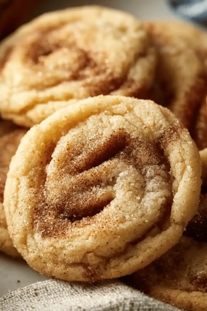 Soft & Chewy Cinnamon Roll Sugar Cookies Recipe