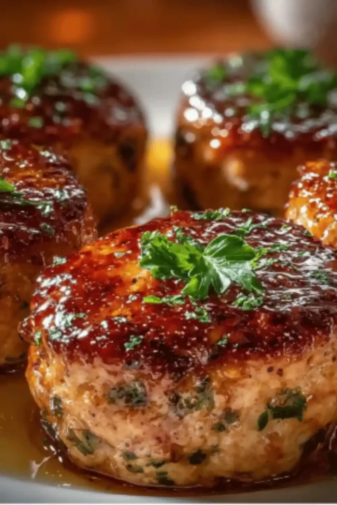 Garlic Parmesan Chicken Meatloaf recipe