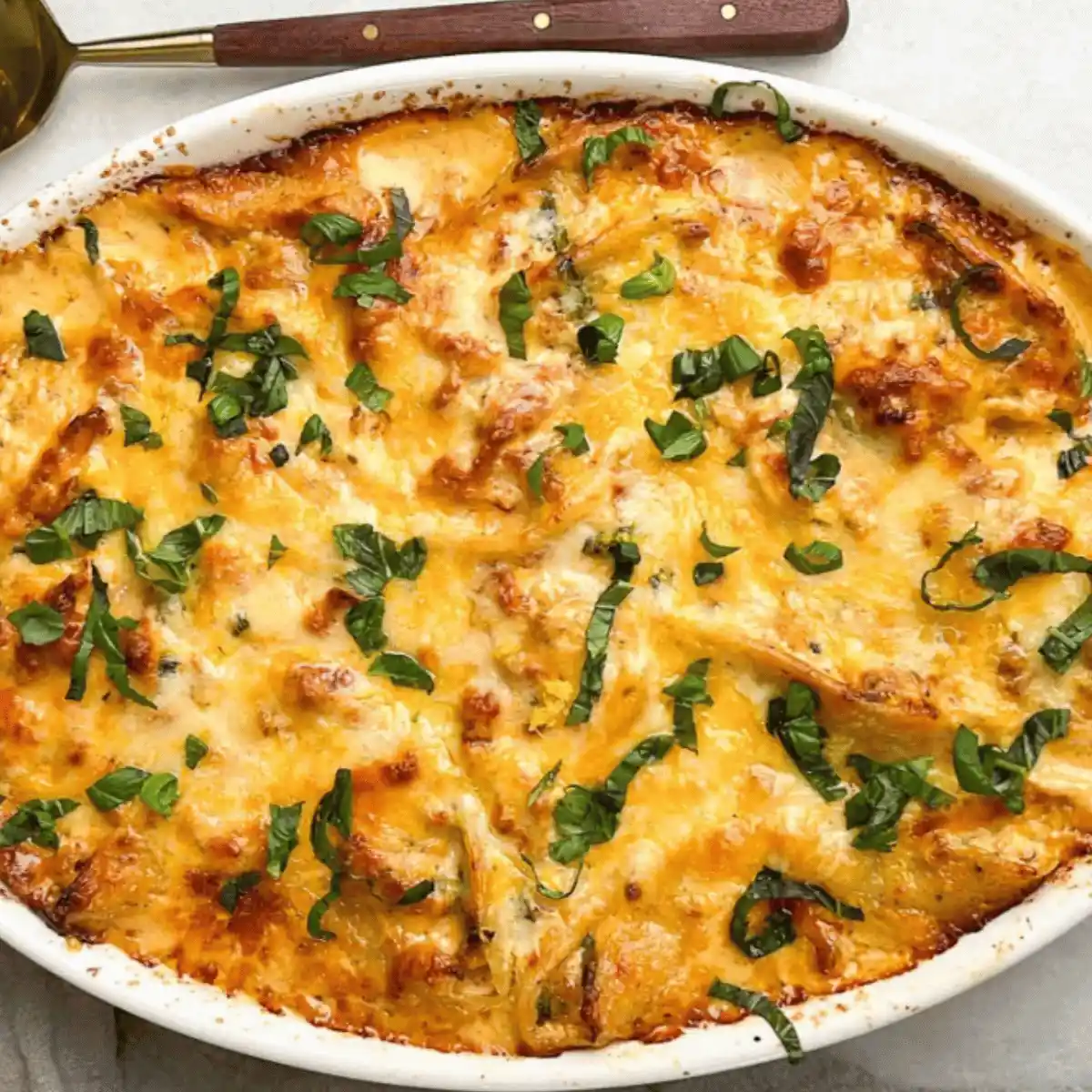 Step-by-step recipe card for Marry Me Chicken Stuffed Shells