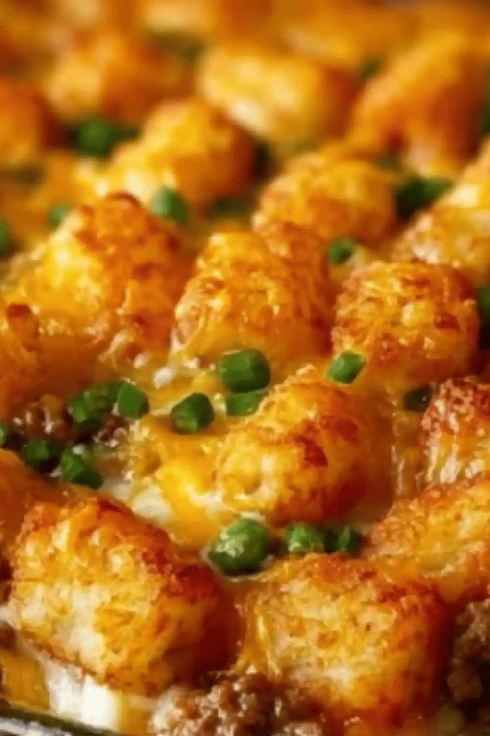 Tater Tot Casserole recipe card
