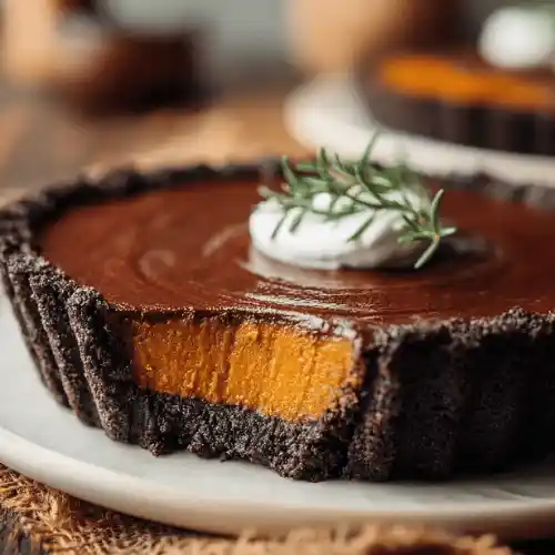 Best Dark Chocolate Pumpkin Tart Recipe