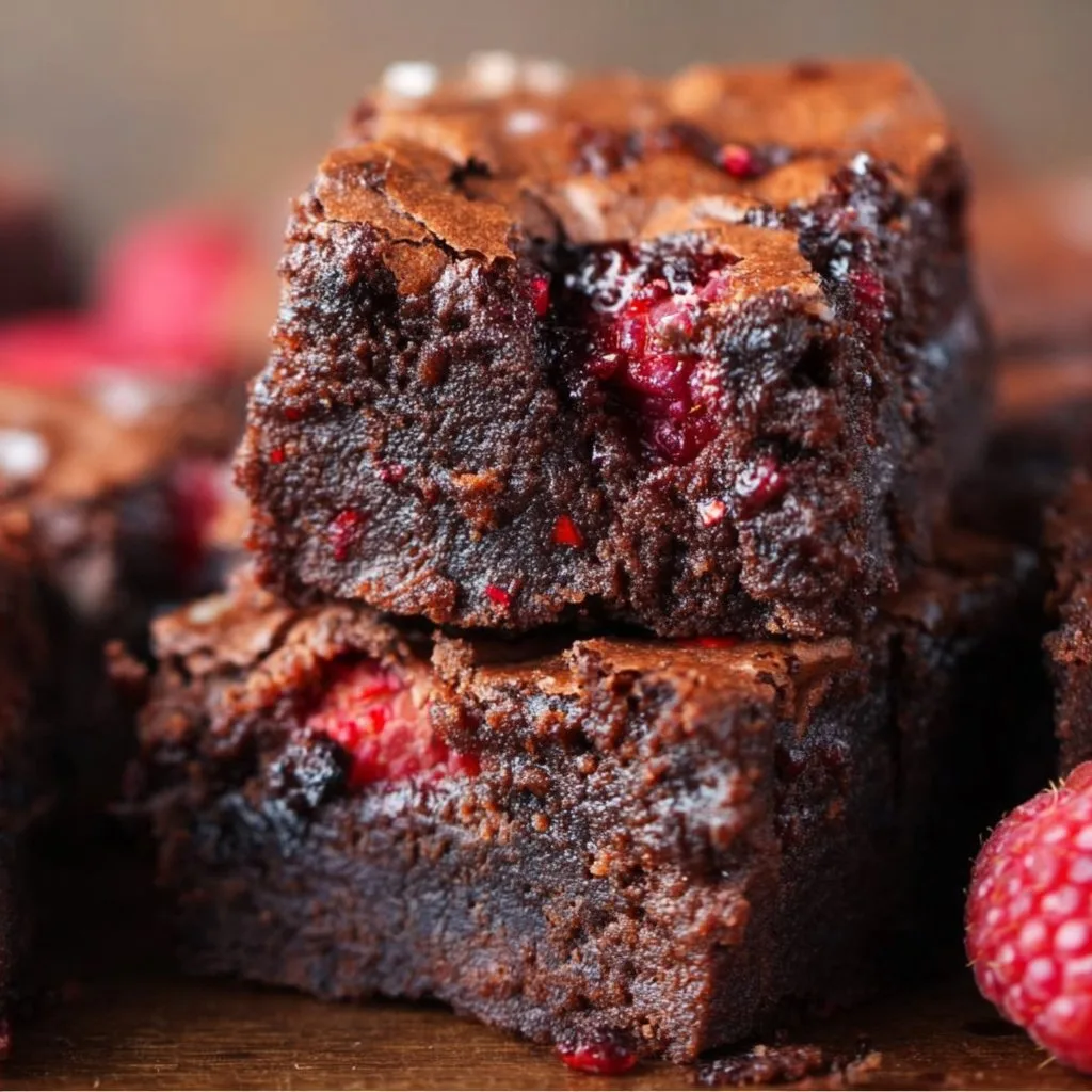 Raspberry Brownies