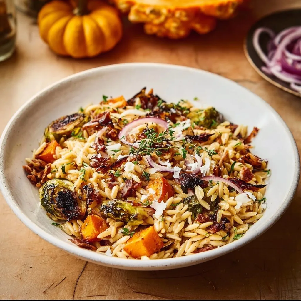 Best Fall Harvest Orzo