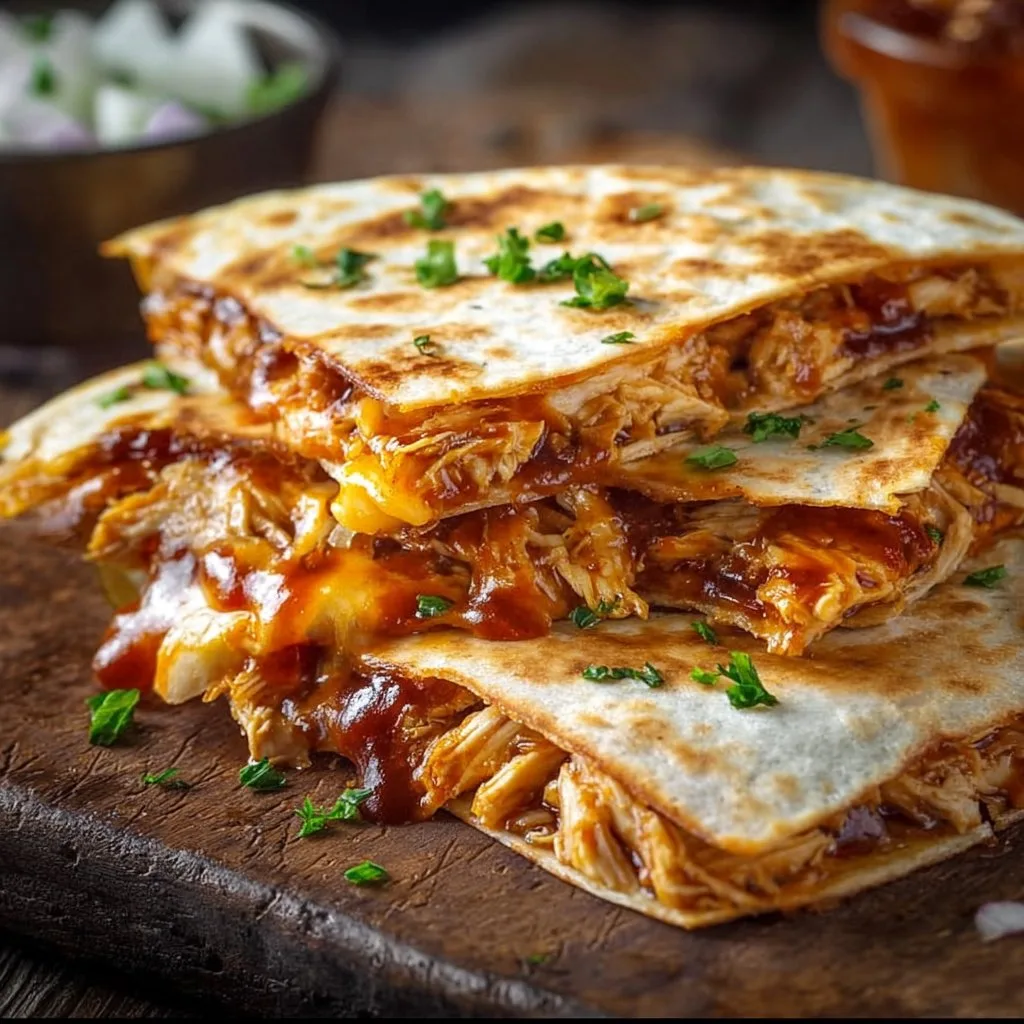Ultimate BBQ Chicken Quesadillas