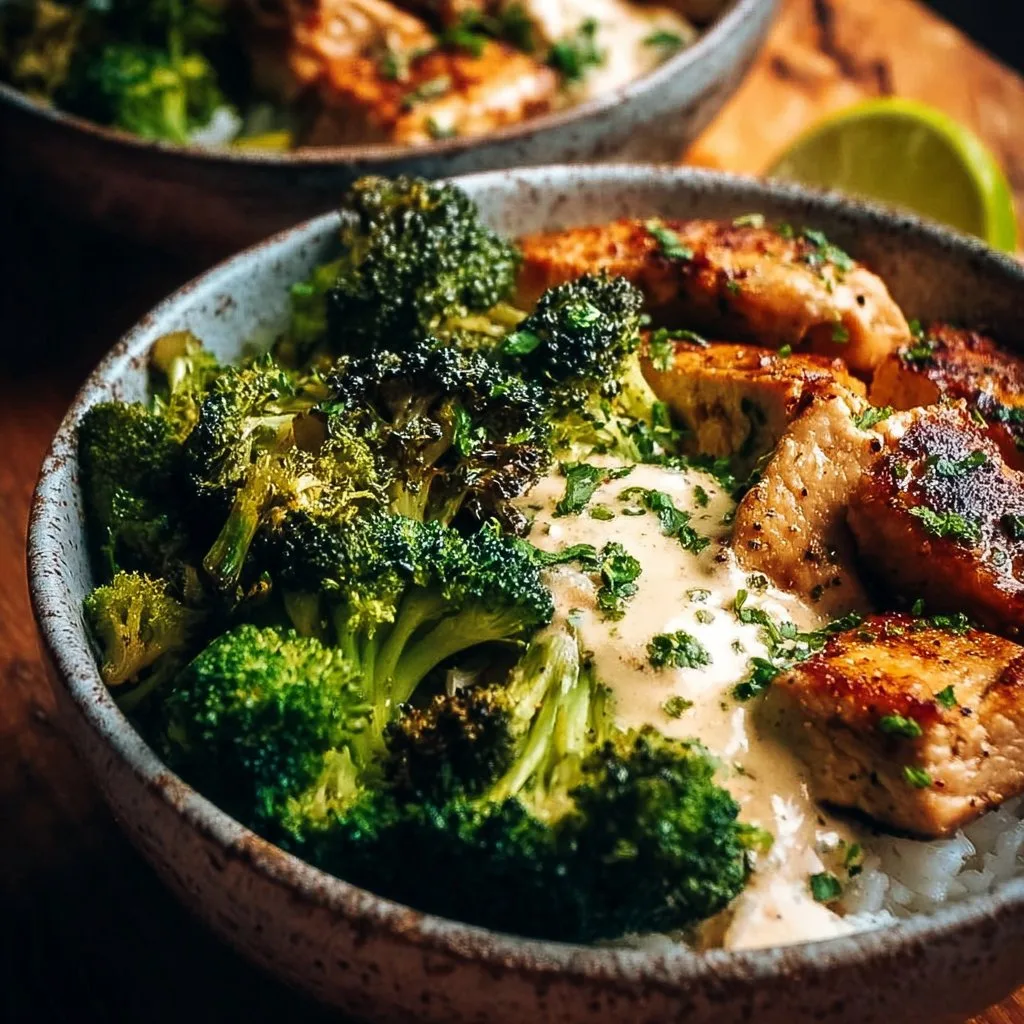 Chicken & Broccoli Bowls