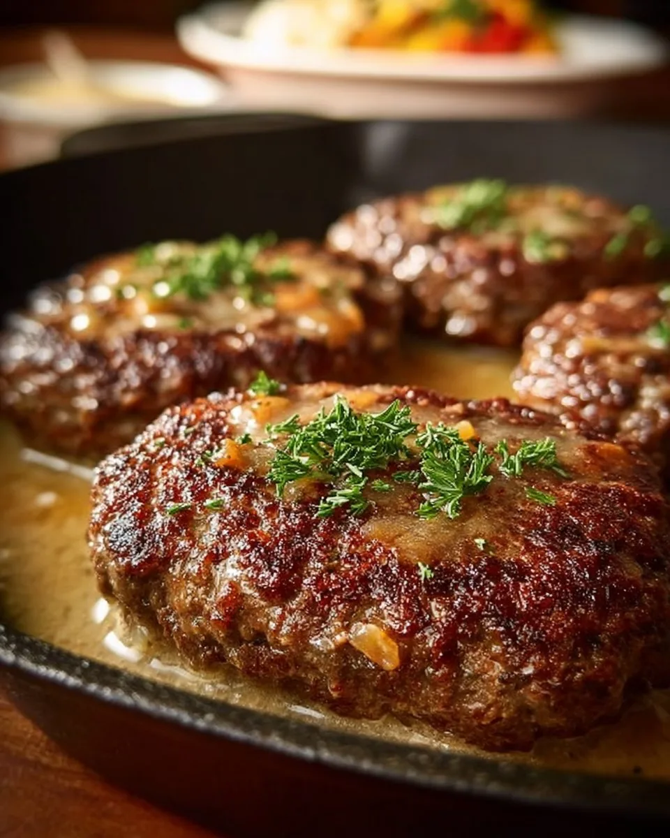 Amish Hamburger Steak Bake