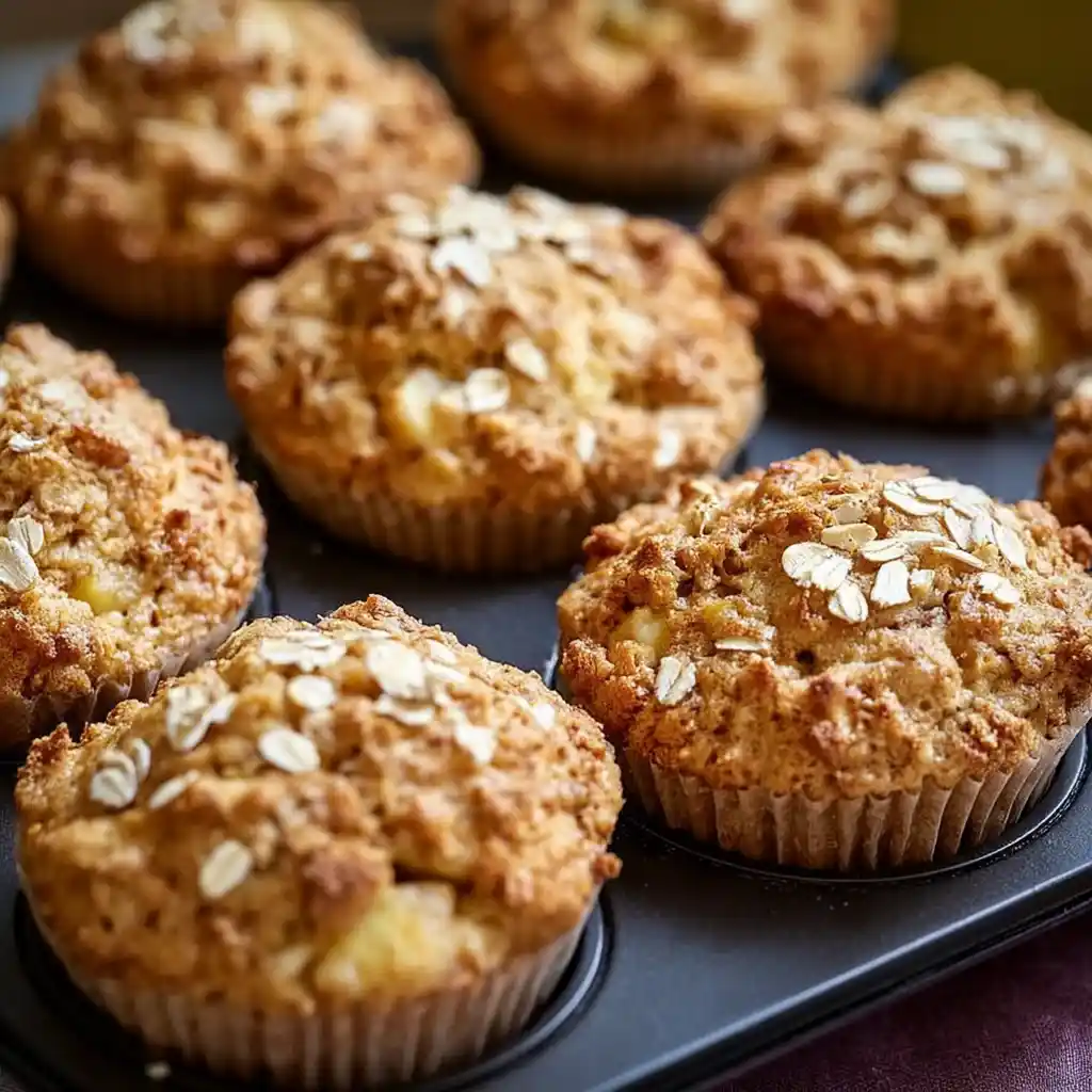 Apple and Oat Muffins 5 Fluffy Power Morning Treats Recipe