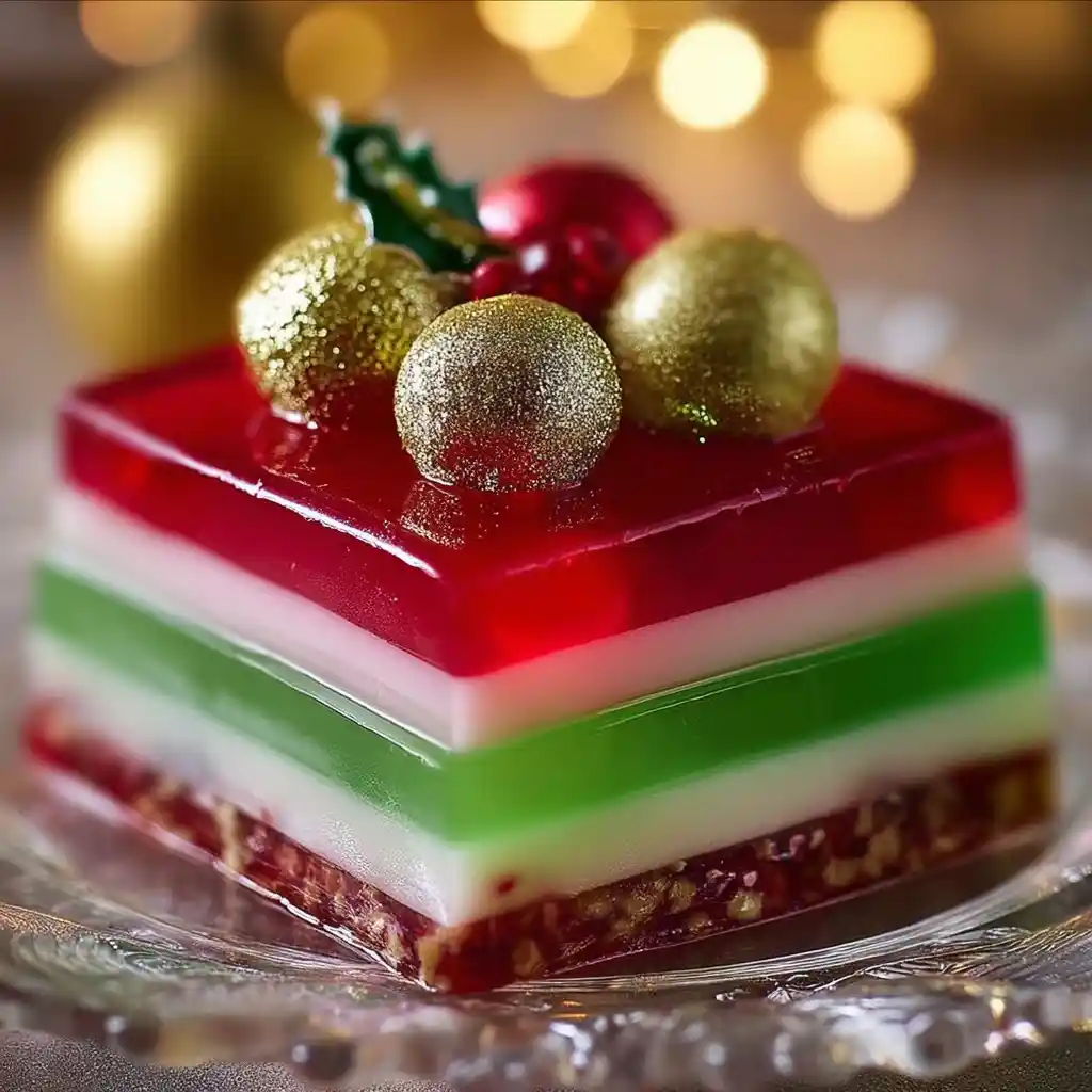 Best Layered Christmas Jello
