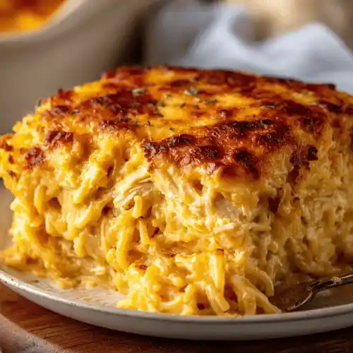 Chicken Spaghetti casserol