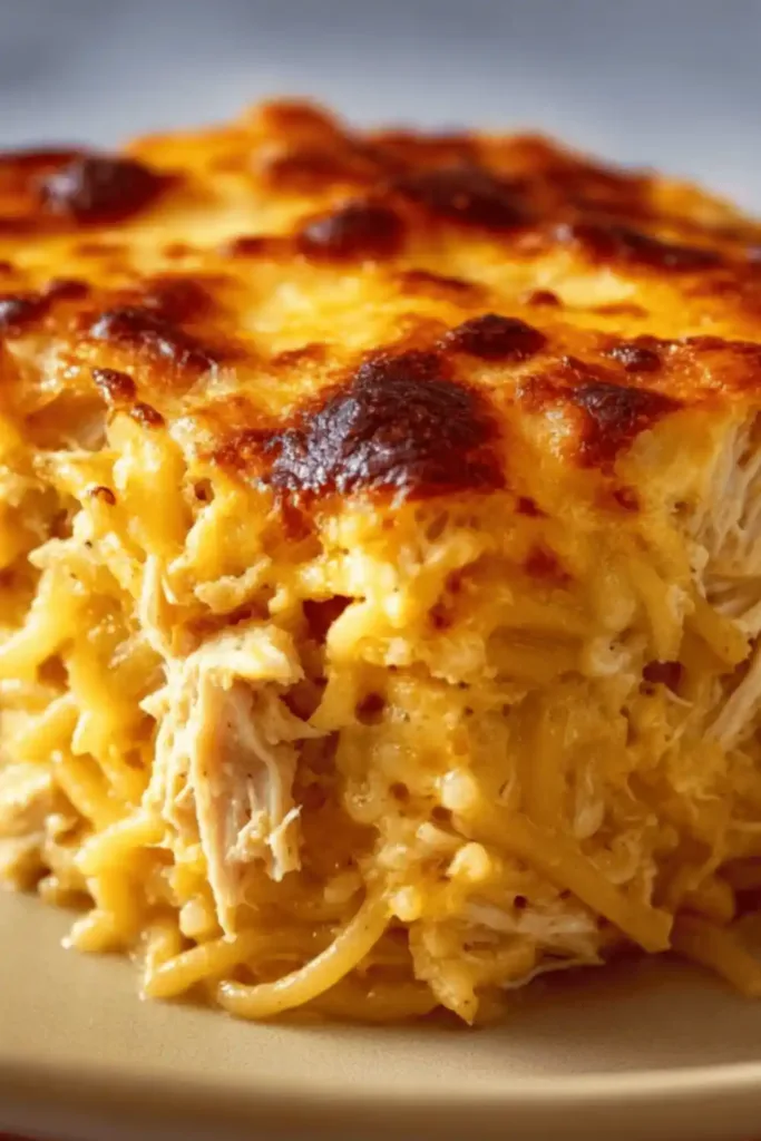 Chicken Spaghetti Casserole Recipe