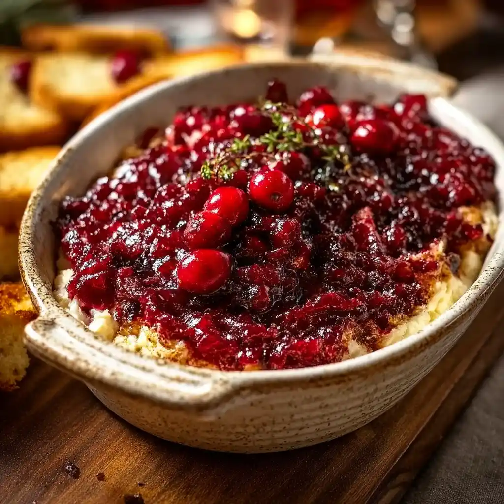 Cranberry Sauce Cream Cheese Dip recipe