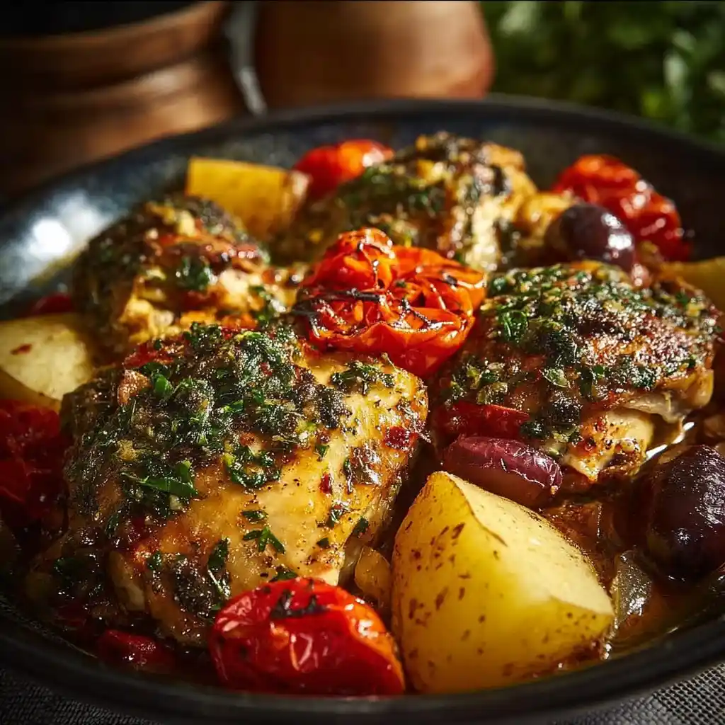 Crockpot Greek Chicken quick recipe