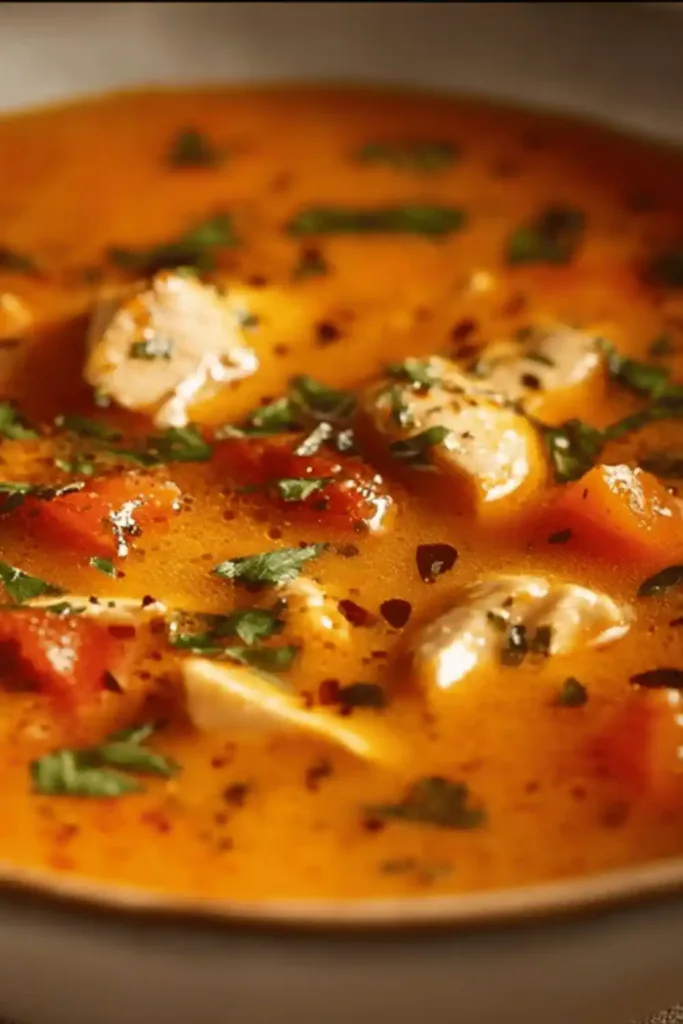 Delicious Paprika Chicken Soup  recipe