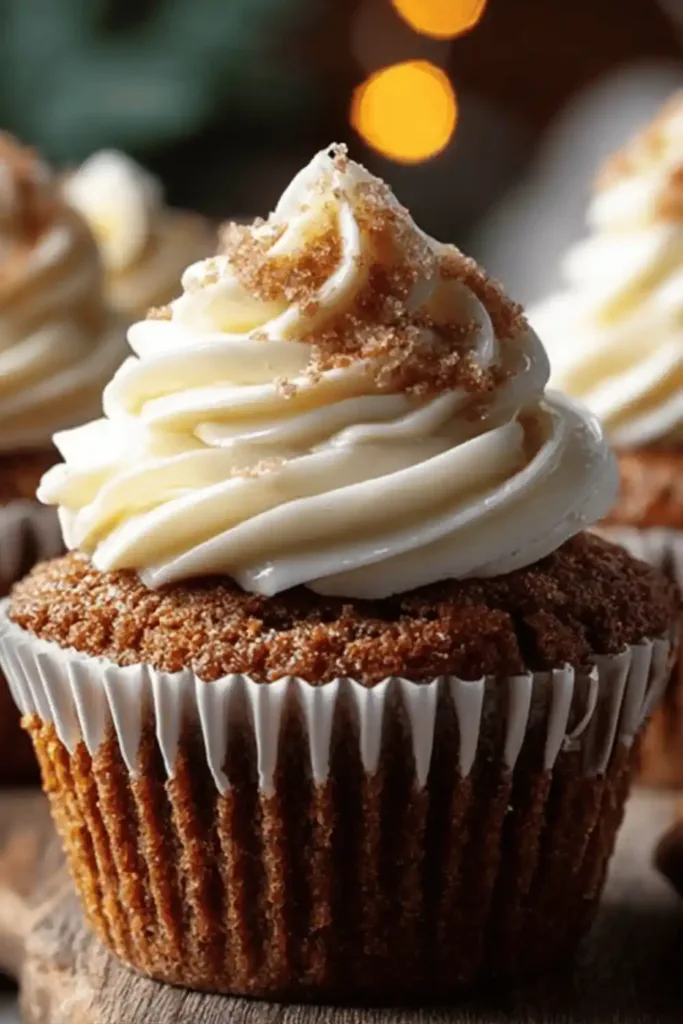 Easy Gingerbread Cupcakes recipe
