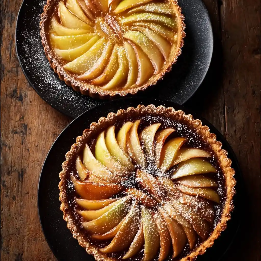 Irresistible Quince and Pear Tart with Sweet Cream Ice Cream Recipe