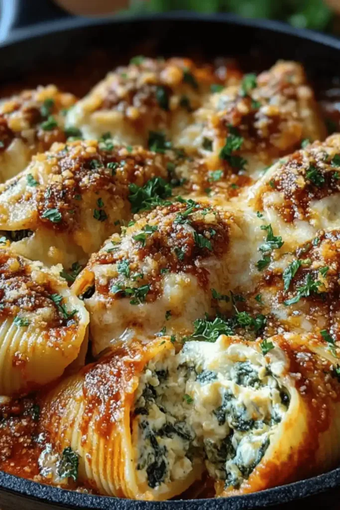Stuffed Shells with Spinach and Ricotta Recipe