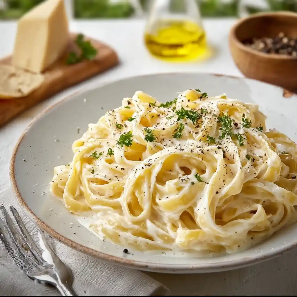 Fettuccine Alfredo recipe