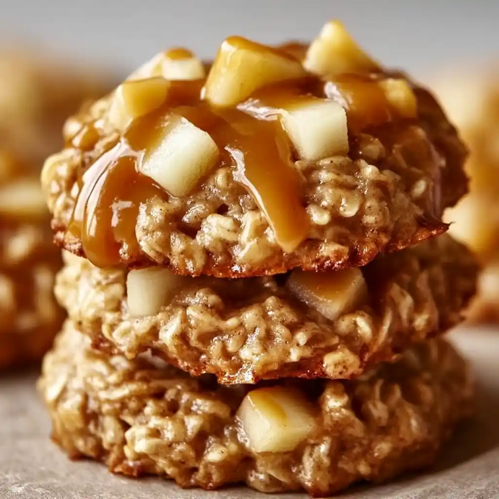 Irresistible Caramel Apple Oatmeal Cookies for Fall Cravings