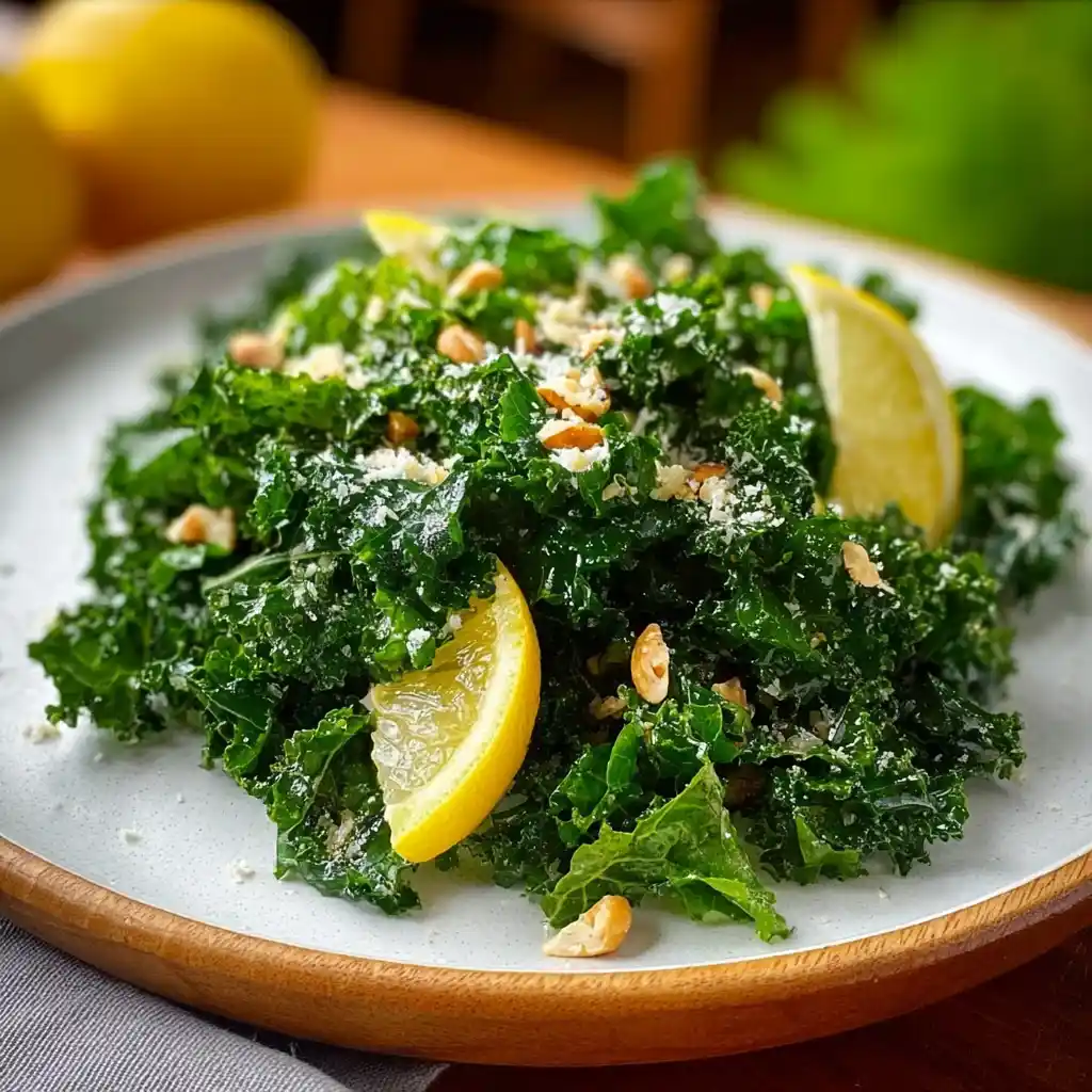 Lemon Kale Salad easy recipe