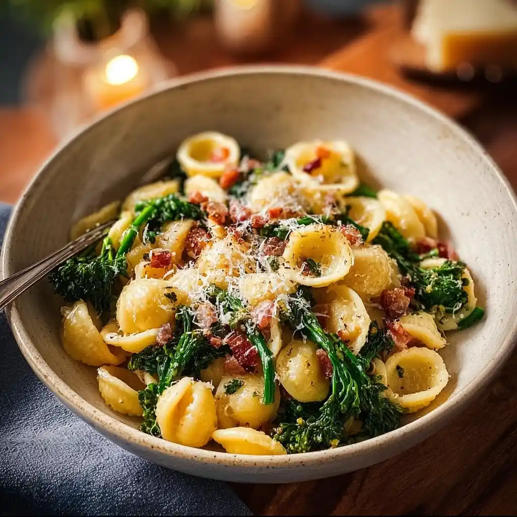 Orecchiette with Broccoli Rabe easy recipe