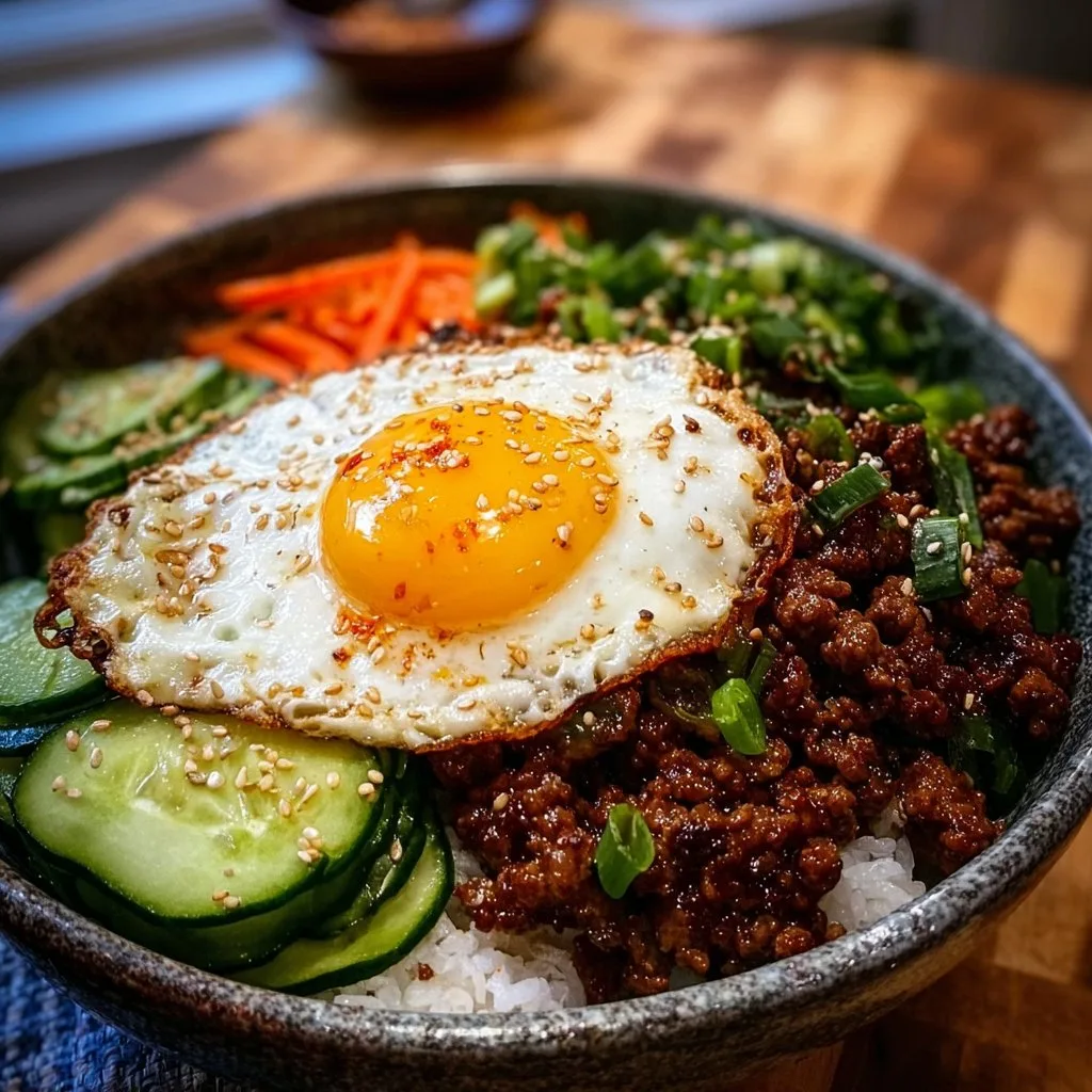 Korean Ground Beef Bowl