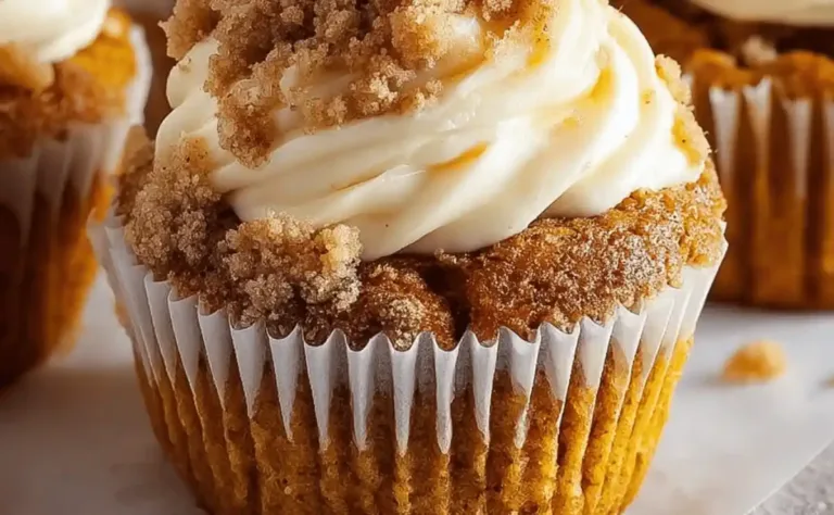 Pumpkin Cream Cheese Muffins