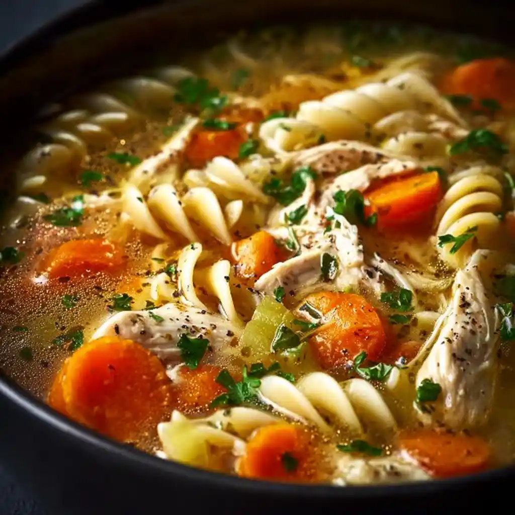 Slow Cooker Chicken Noodle Soup recipe