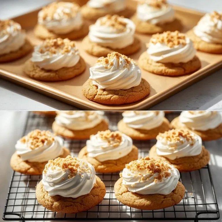 Delicious homemade banana pudding cookies on a plate