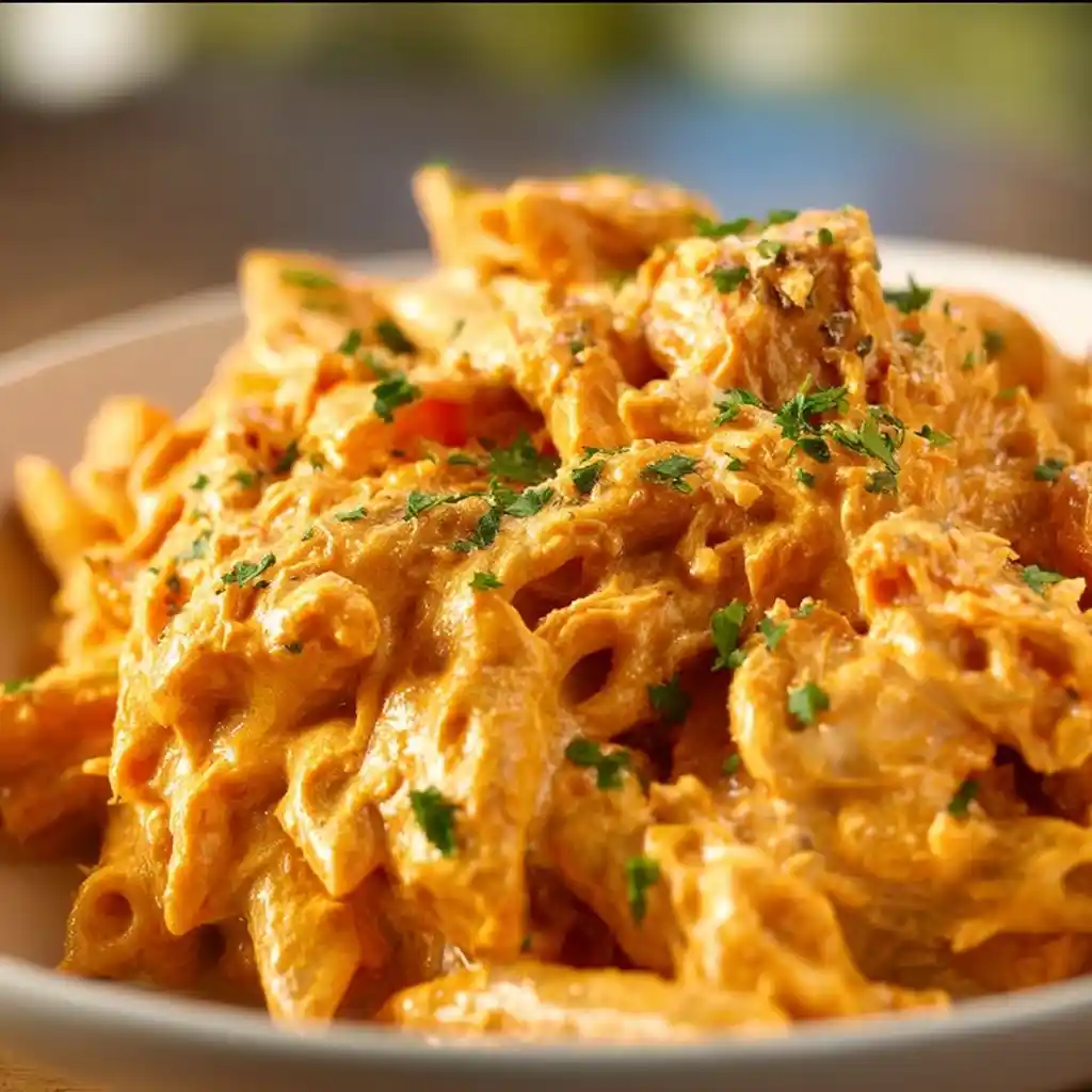 buffalo chicken pasta easy recipe