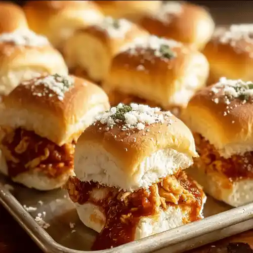 chicken parmesan sliders recipe