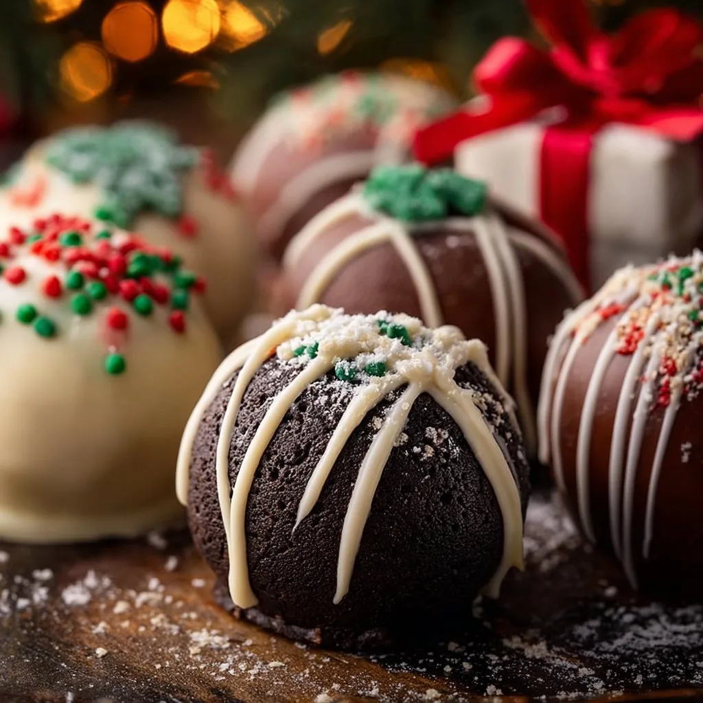 Christmas Oreo Balls