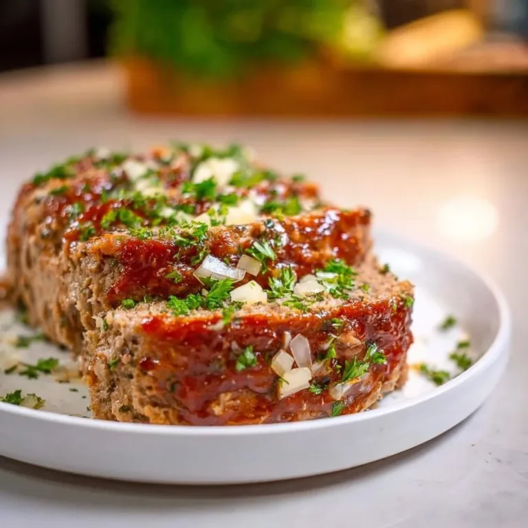 Juicy garlic parmesan chicken served with herbs and spices on a plate.