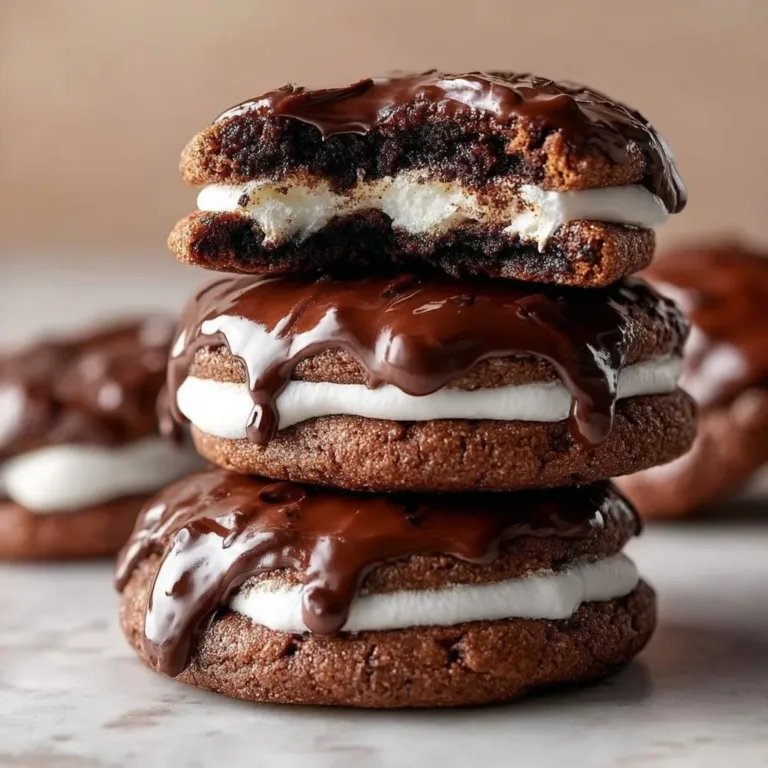 Marshmallow hot cocoa surprise cookies on a festive plate