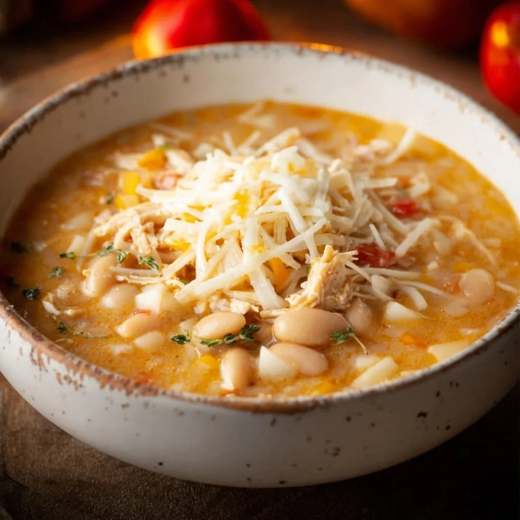 White Cheddar Apple Chili