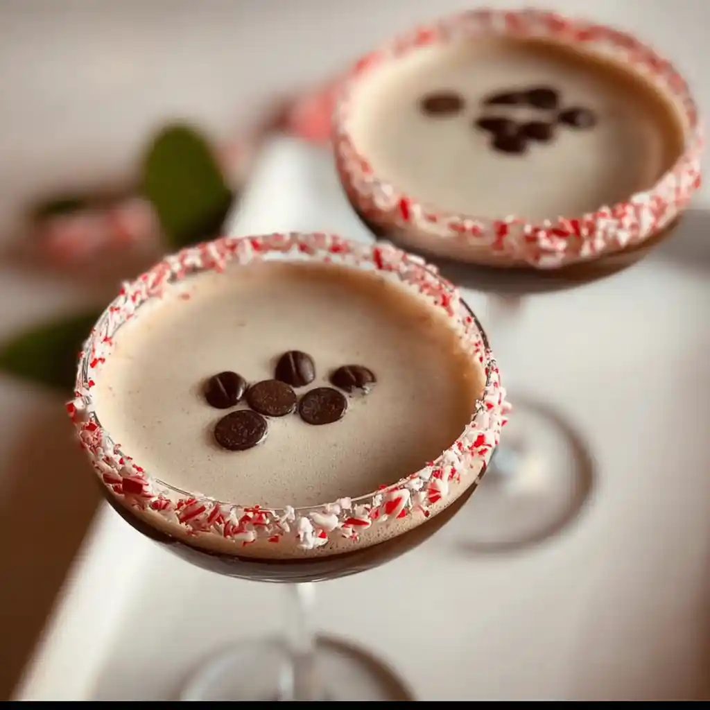 peppermint espresso cocktail easy recipe