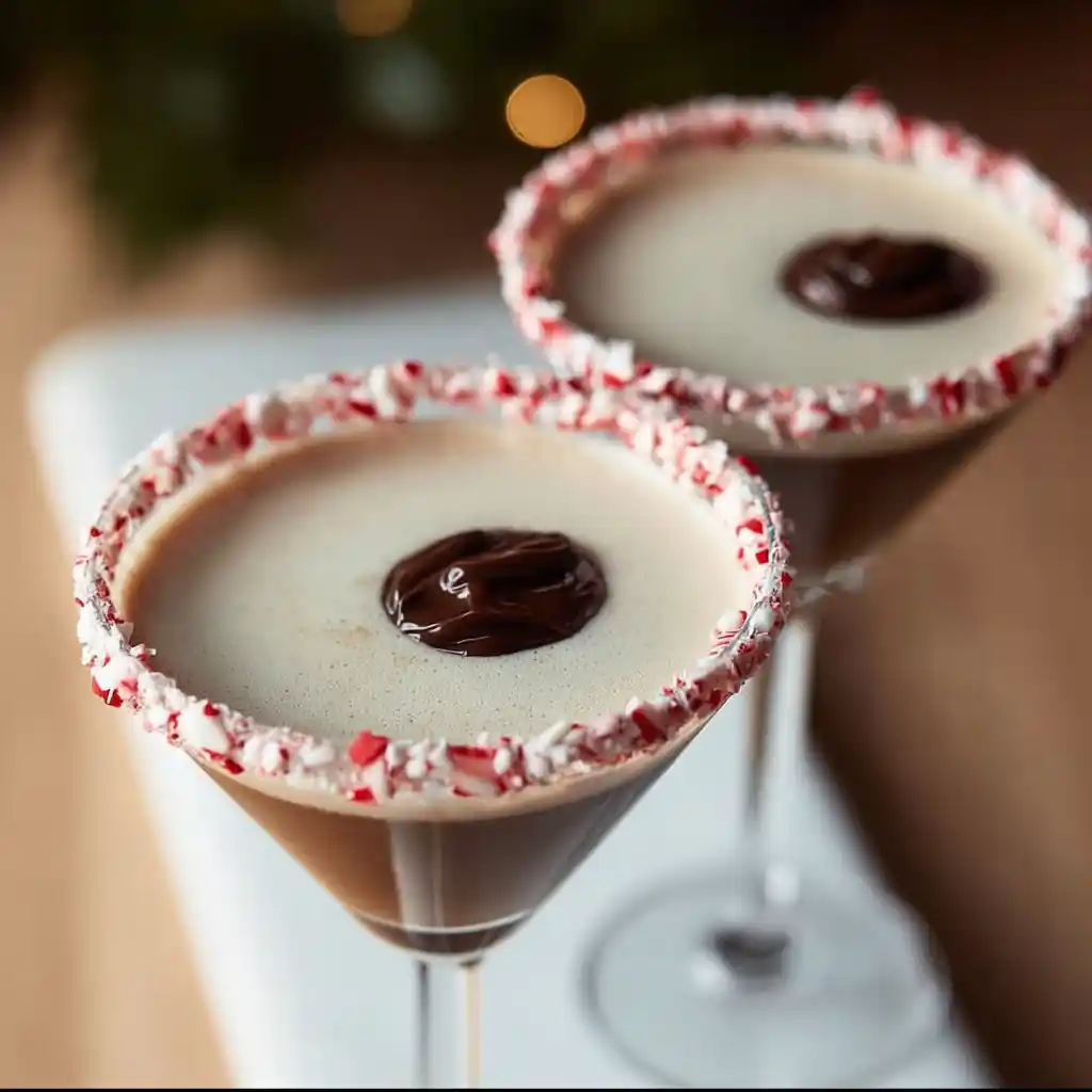 peppermint espresso cocktail quick recipe