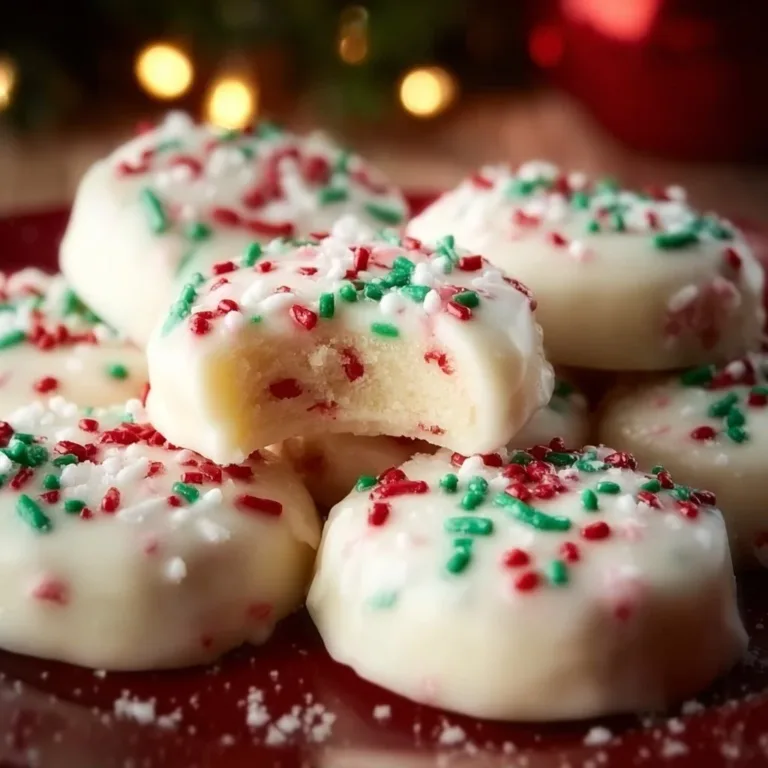 Delicious peppermint meltaways with a rich chocolate coating and mint flavoring.