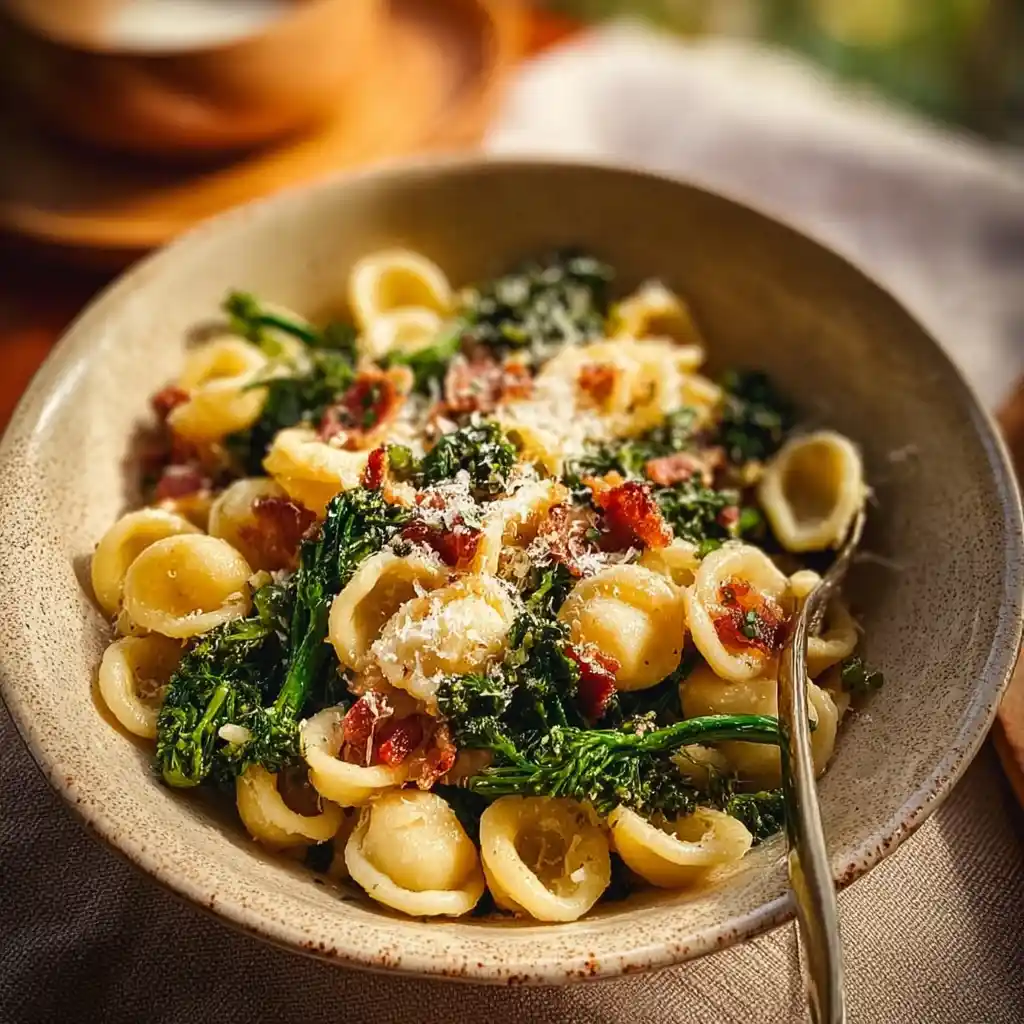 Quick Orecchiette with Broccoli Rabe