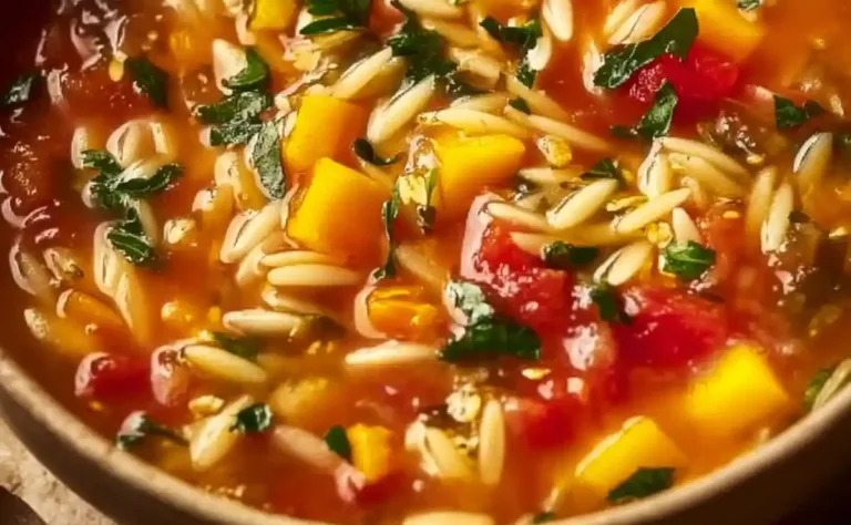 vegetable orzo soup