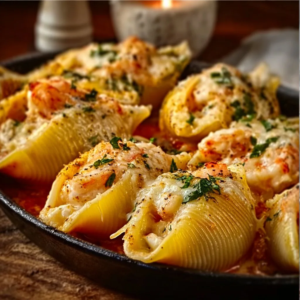 Seafood Stuffed Shells